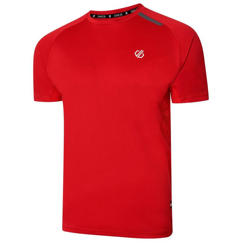 Peerless II Fitness-T-shirt met korte mouwen voor heren - Rood