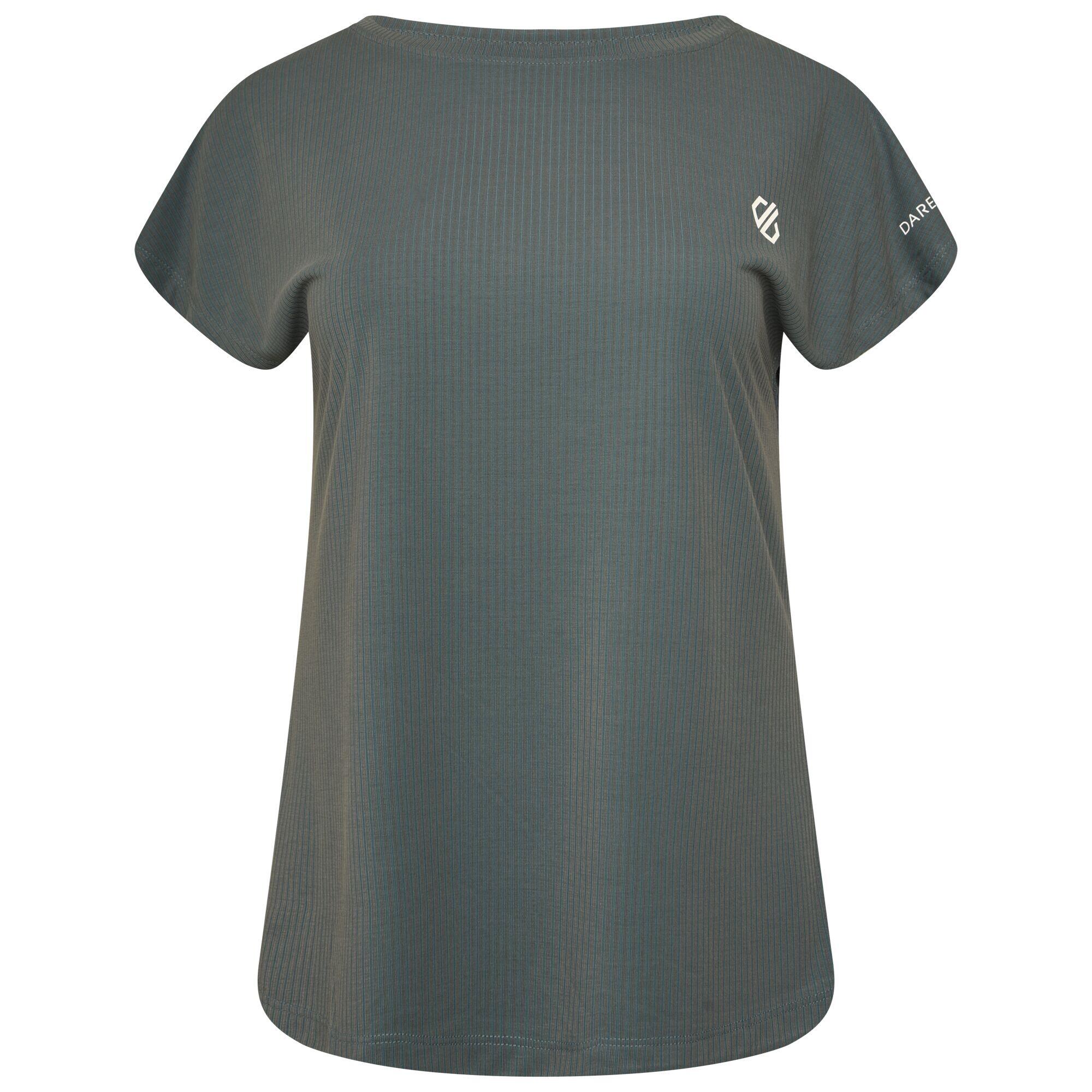 Breeze By Women's Fitness Short Sleeve T-Shirt - Blue Orion Grey 5/5