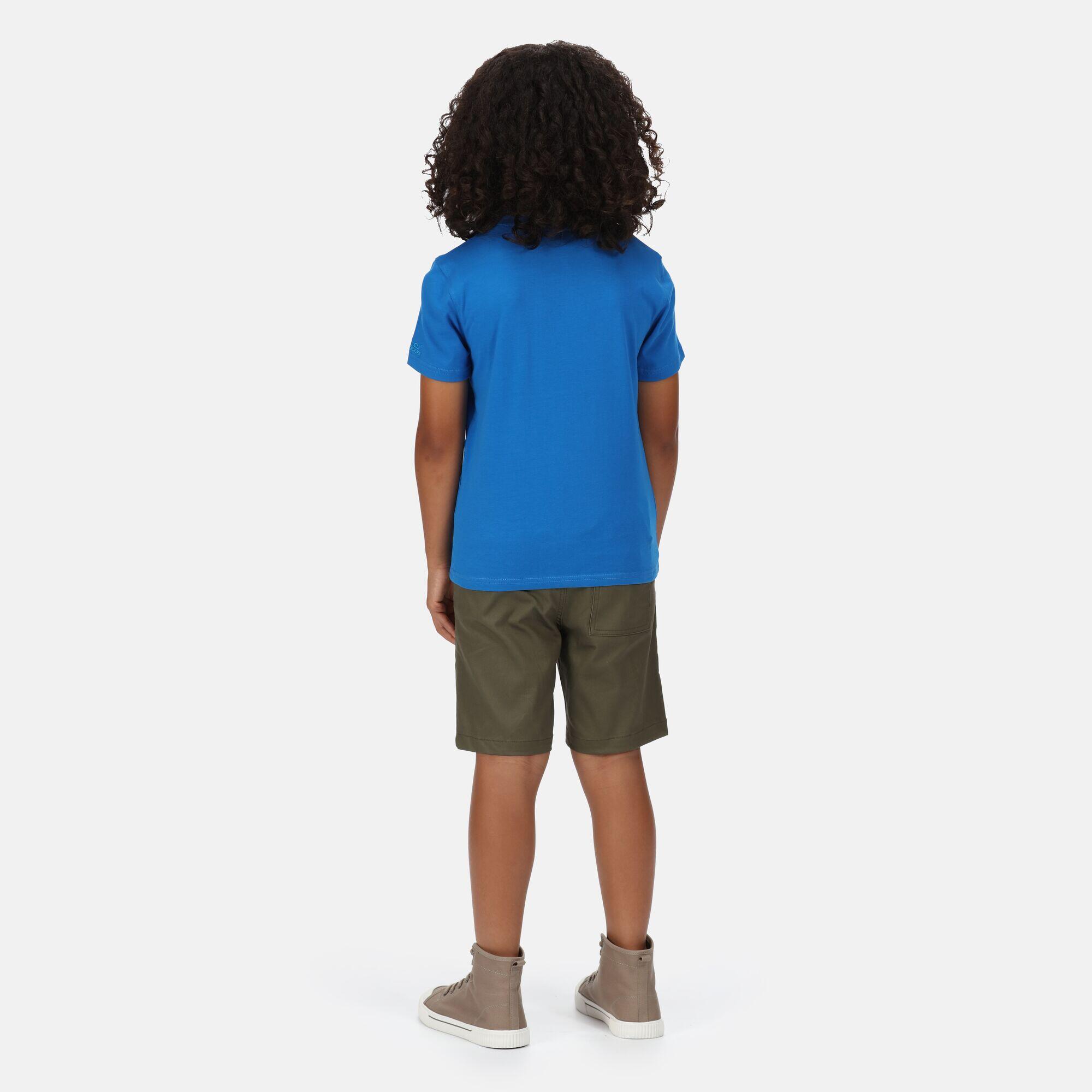 Bosley V Kids Walking Short Sleeve T-Shirt - Imperial Blue 1/5