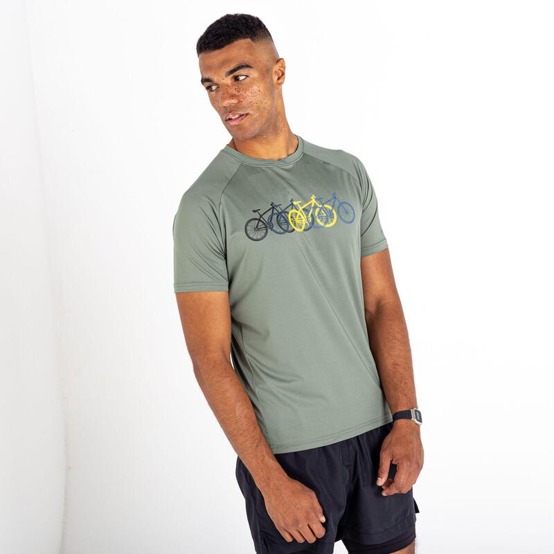 Righteous III Fitness-T-shirt met korte mouwen voor heren - Groen