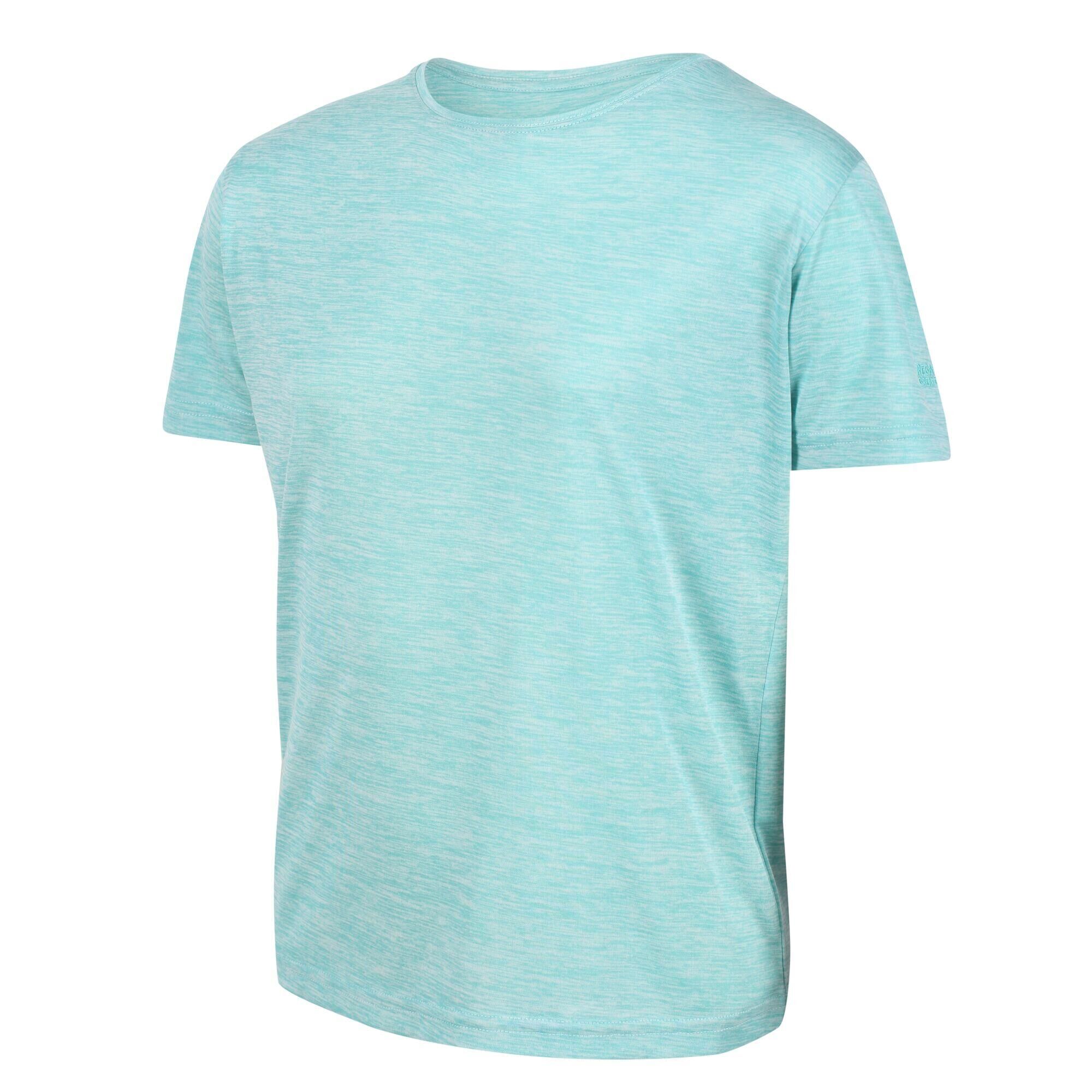 REGATTA Fingal Edition Kids Walking Short-Sleeve T-Shirt - Turquoise
