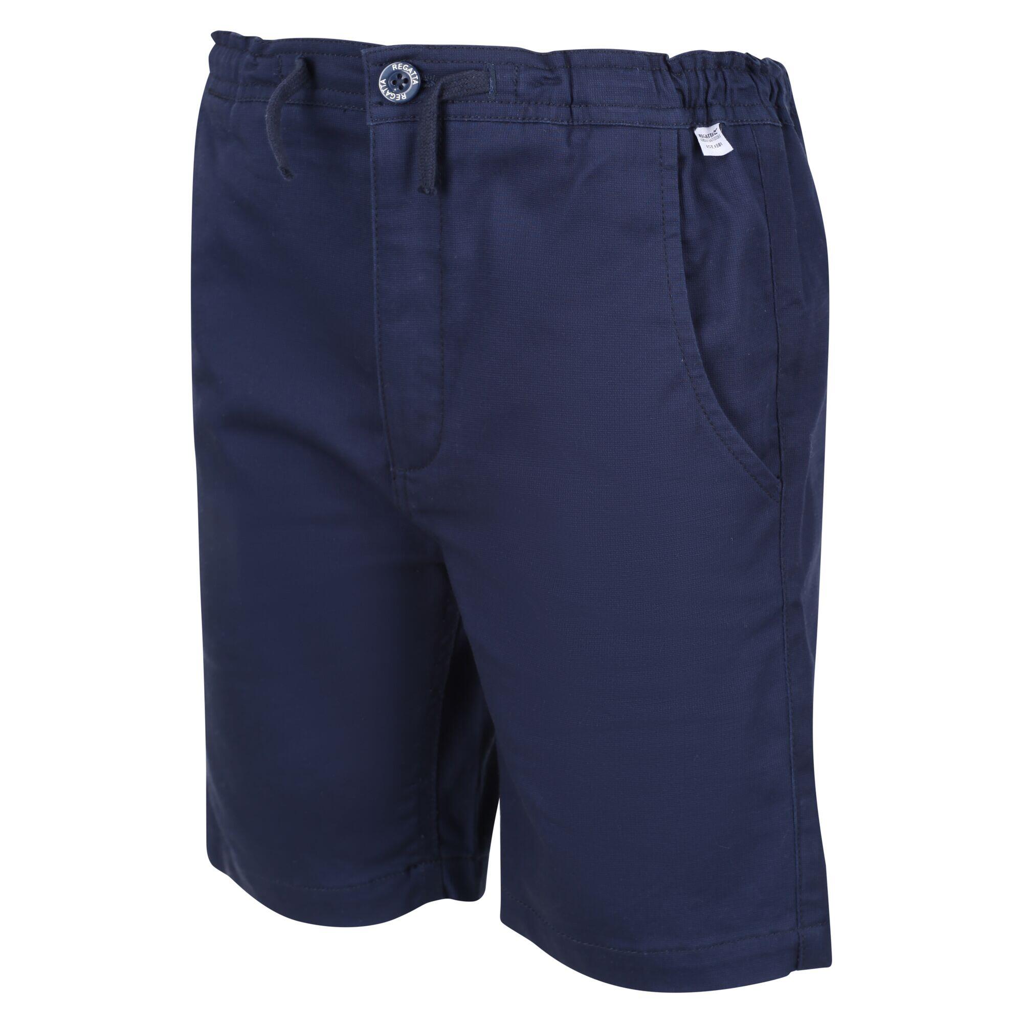 Alber Kids Walking Shorts - Navy 4/5