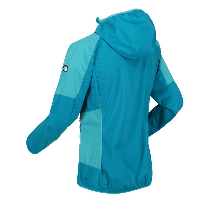 Tarvos IV softshell wandeljas voor dames - Blauw