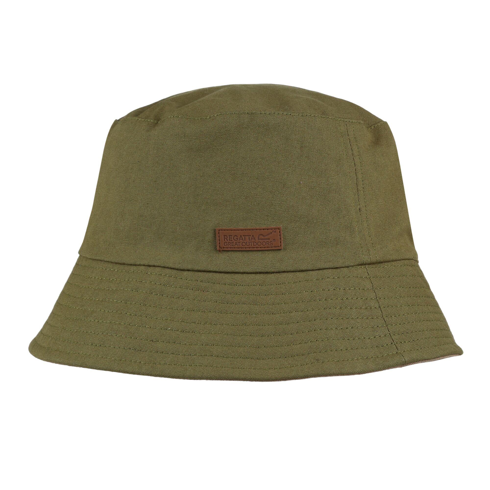 Camdyn Men's Walking Bucket Hat - Green / Brown 1/2