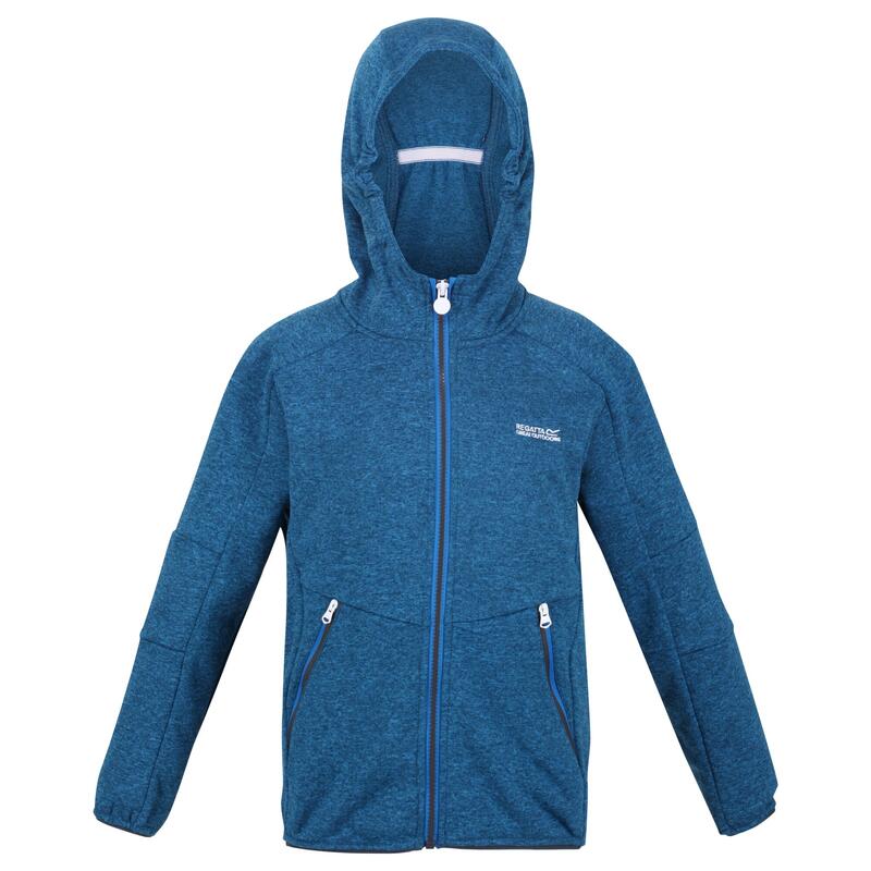 Maxwell Marl Soft Shell Jas voor kinderen/Kinderen (Keizerlijk Blauw)