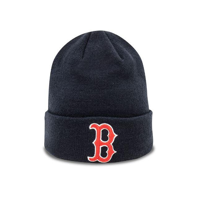 Bonnet tricoté New Era MLB Essential Boston Red Sox