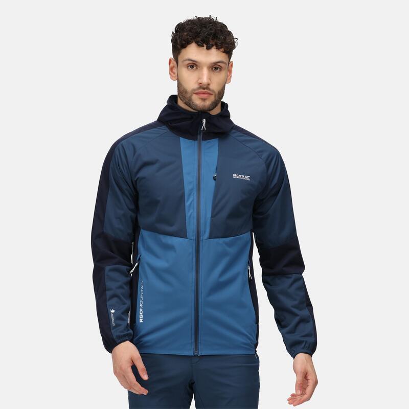 Tarvos V Veste de randonnée softshell pour homme - Bleu foncé