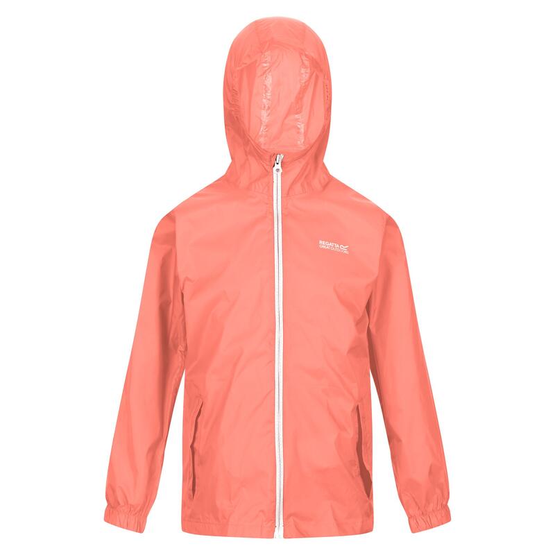 Chaqueta Impermeable Modelo Pack It Jacket III para Niños/Niñas Coral Fusión