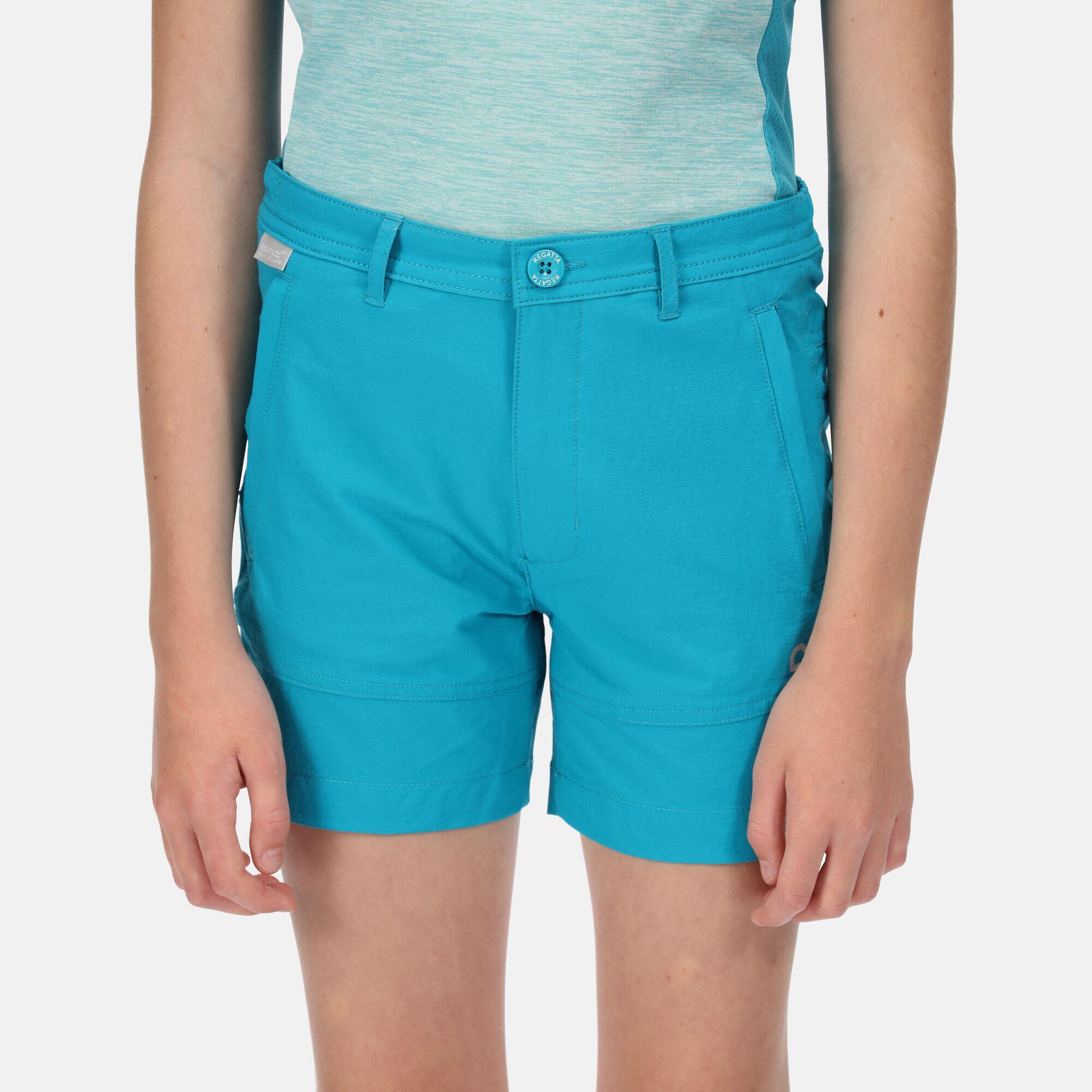 REGATTA Highton Kids Walking Shorts - Blue Enamel