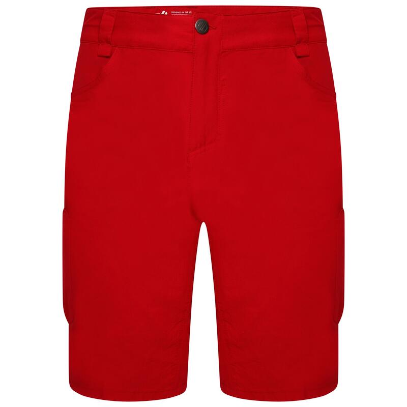 Tuned In II Short de marche pour homme - Rouge