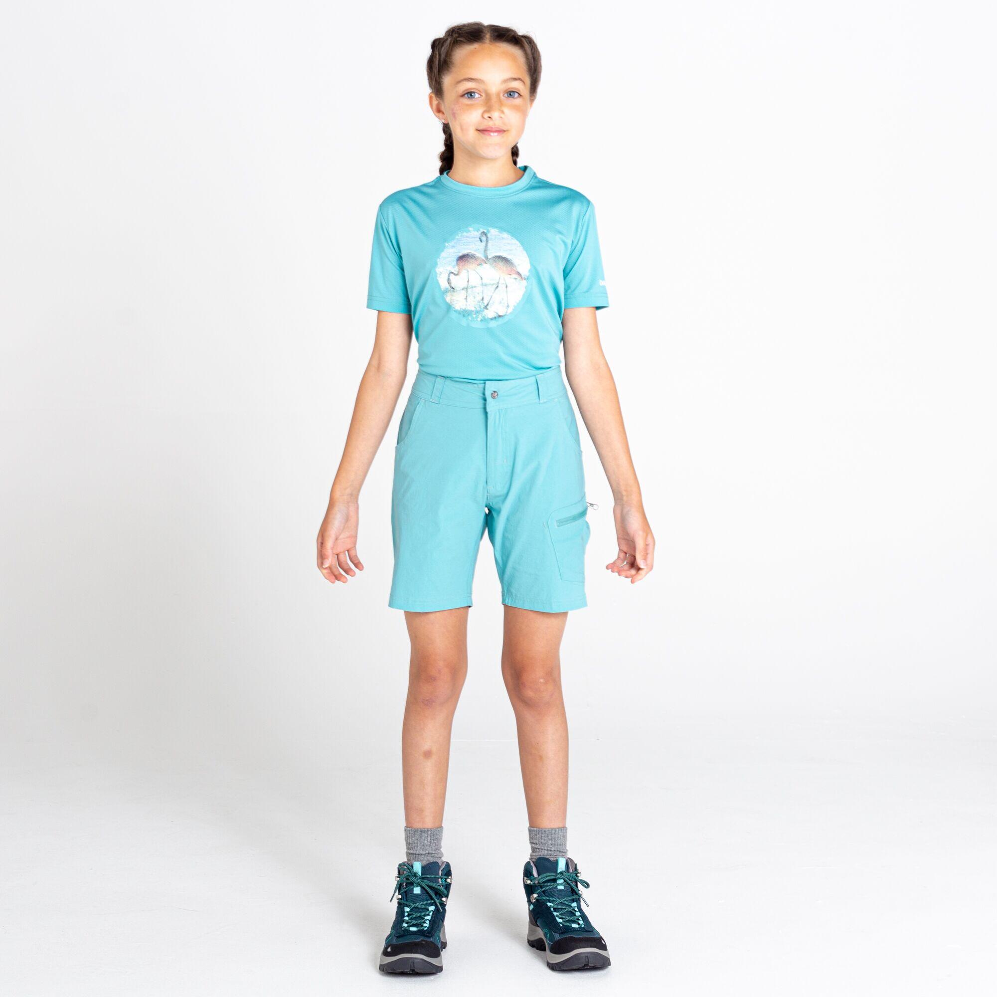 Reprise II Kids Hiking Shorts - Meadowbrook Green Turquoise 1/5