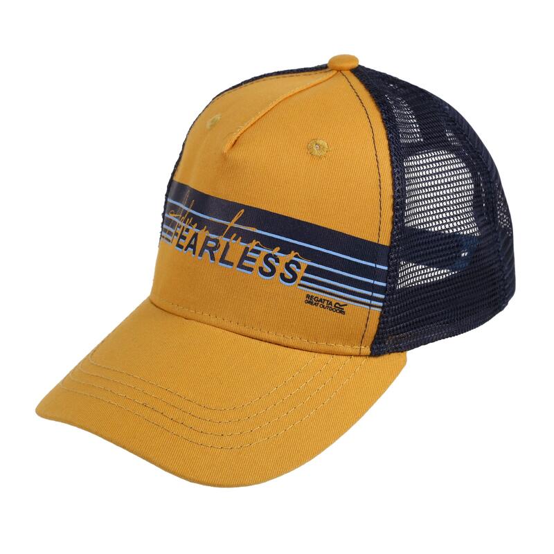 Casquette trucker TUYLER Enfant (Jaune / Bleu marine)