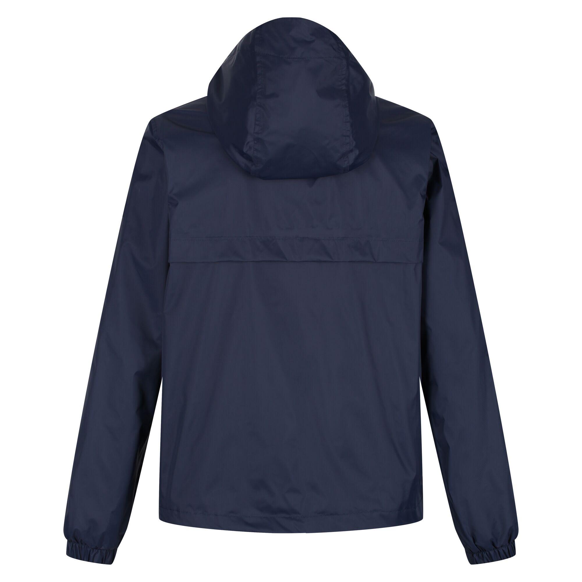 Womens/Ladies Lalita Waterproof Jacket (Navy) 2/5