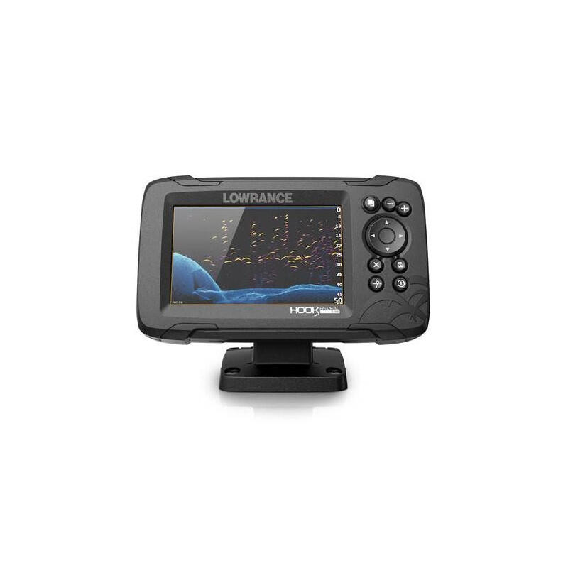 Ecoscandaglio GPS LOWRANCE HOOK REVEAL 5 + sonda di profondità TA HDI