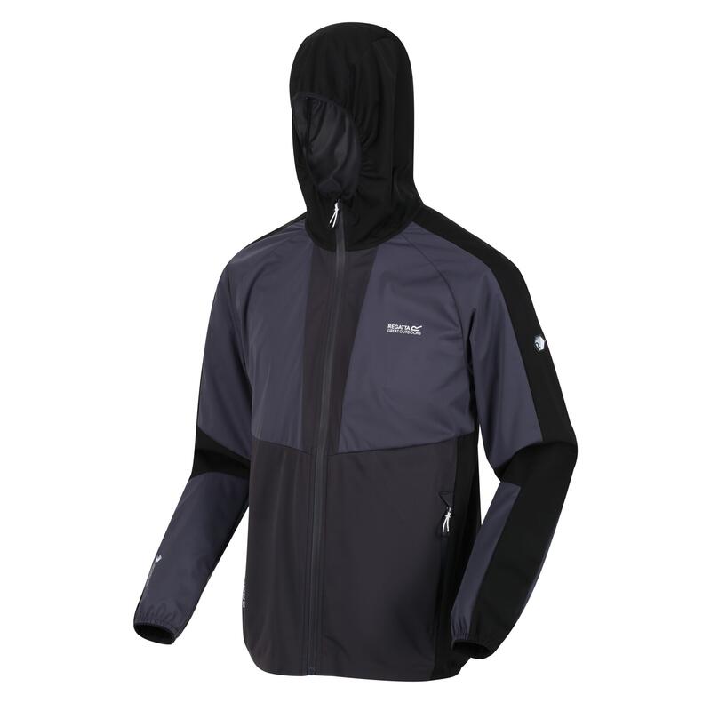 Tarvos V Veste de randonnée softshell pour homme - Gris