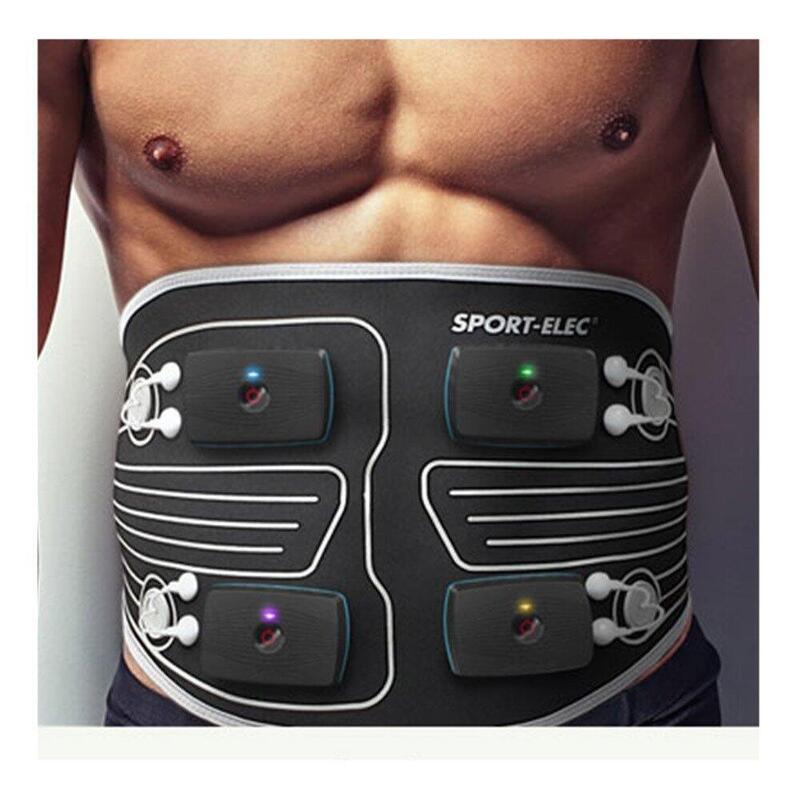 Nobrand Electroestimulador Muscular Abdominales, USB Recargable EMS Estimulador  Muscular Abdominales : : Deportes y aire libre
