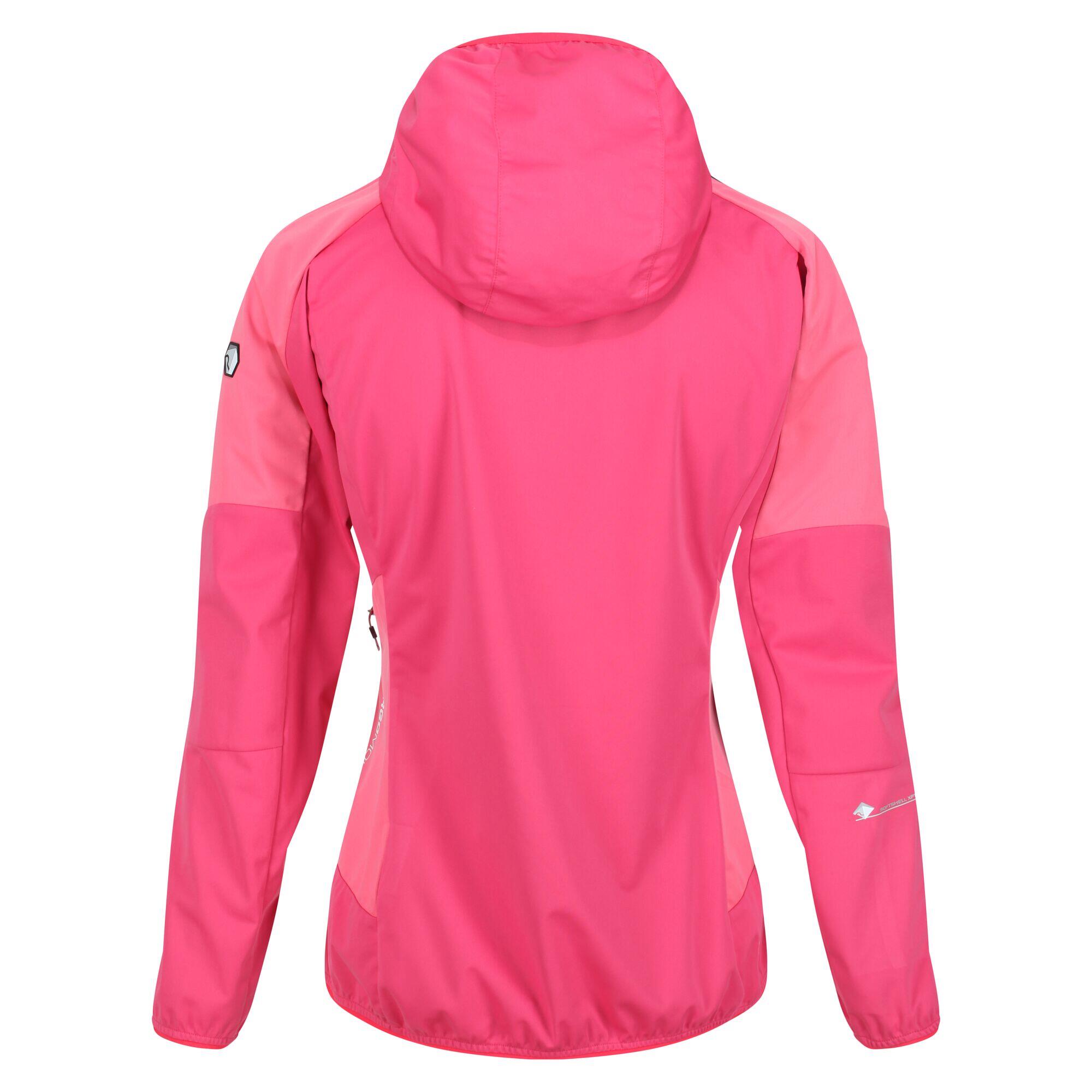 Womens/Ladies Tarvos IV Softshell Jacket (Rethink Pink/Tropical Pink) 2/5