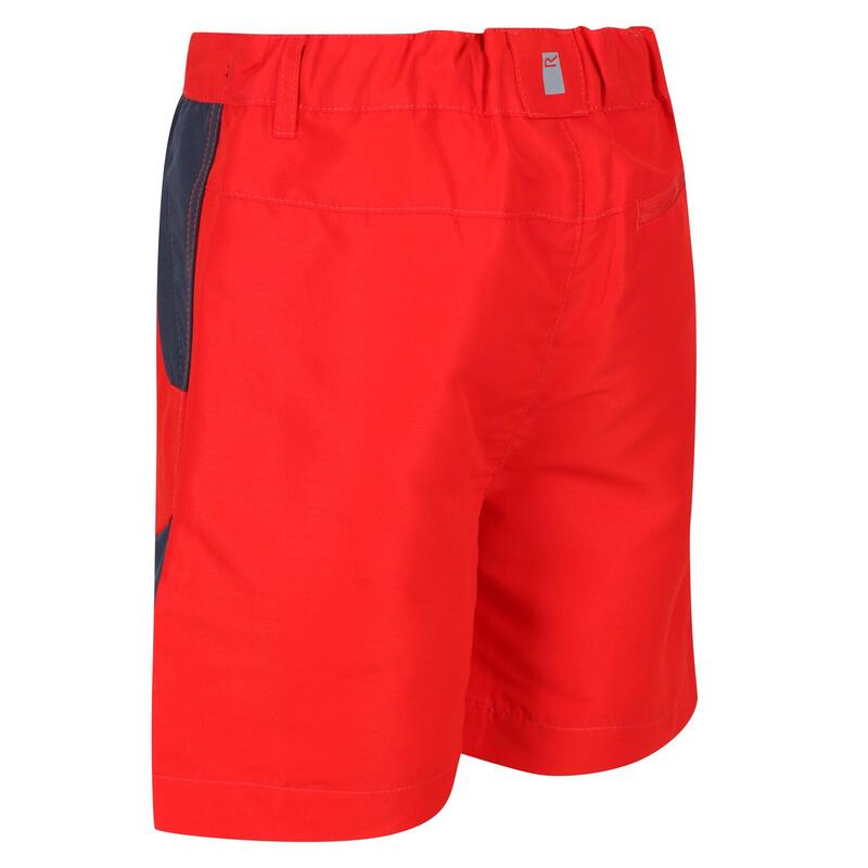 Sorcer Mountain II Wandershorts für Kinder - Rot