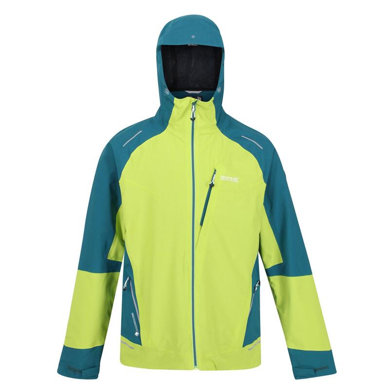 Chaqueta Impermeable Highton Pro para Hombre Kiwi Llamativo, Verde Pacífico