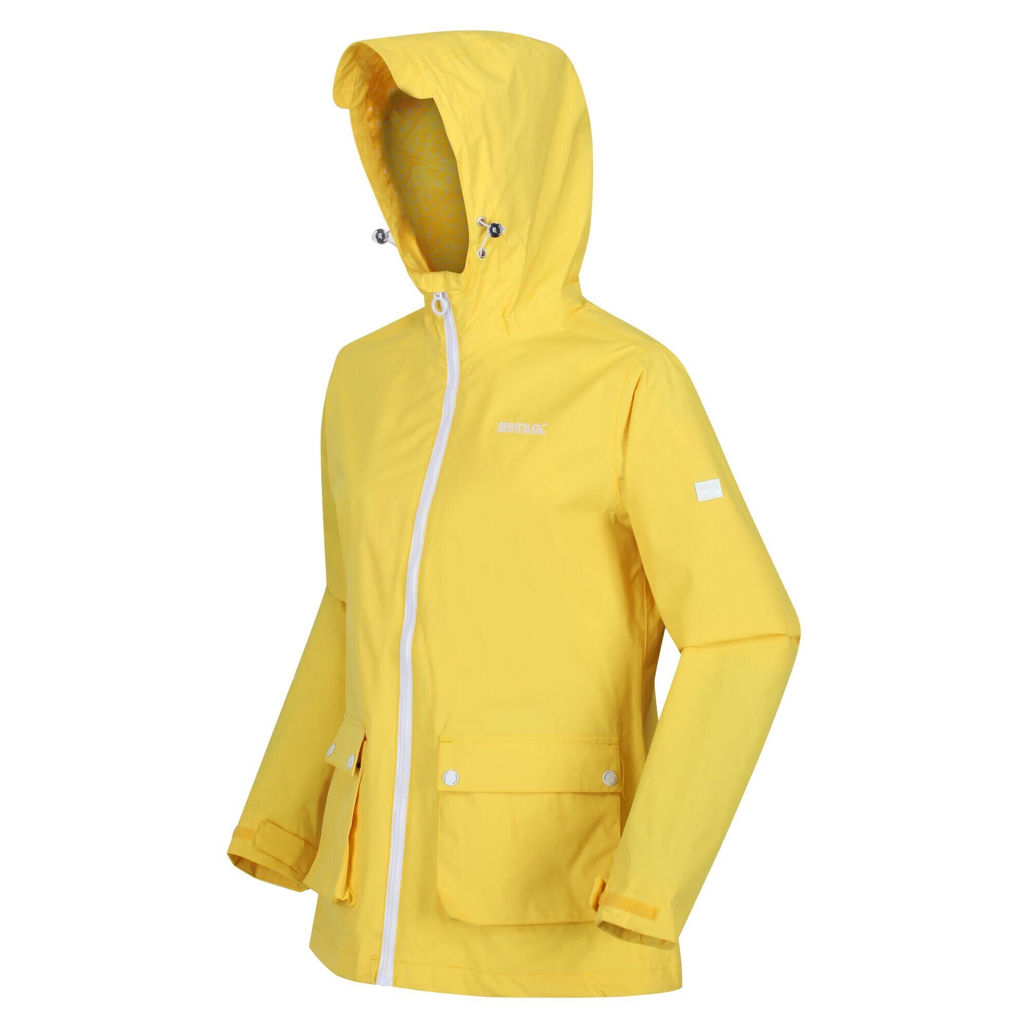 REGATTA Baysea Women's Walking Hooded Jacket - Yellow