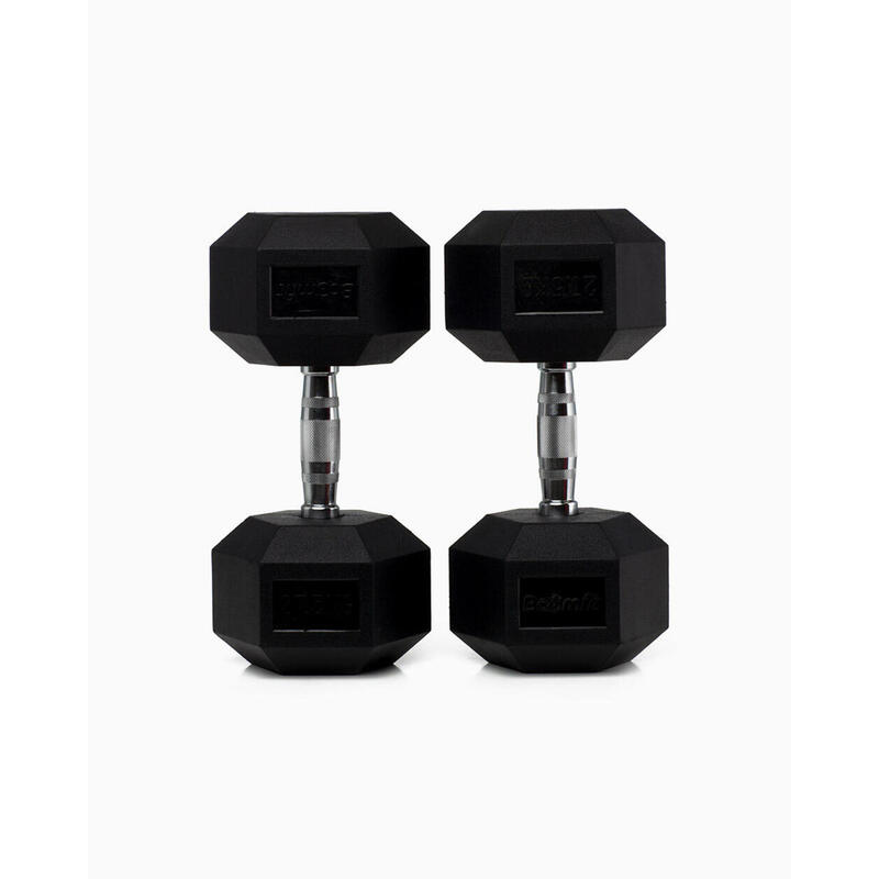 Hexagonale Dumbbells 27.5 kg (Paar) - BOOMFIT