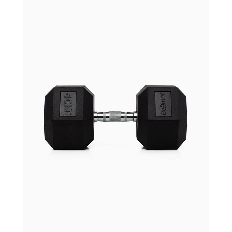 Mancuernas Hexagonales 40Kg (Pareja) - BOOMFIT