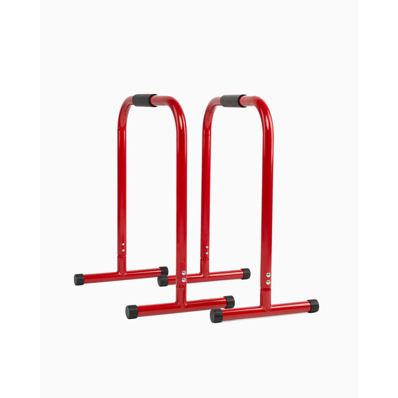 Barre Parallele Rosso - BOOMFIT