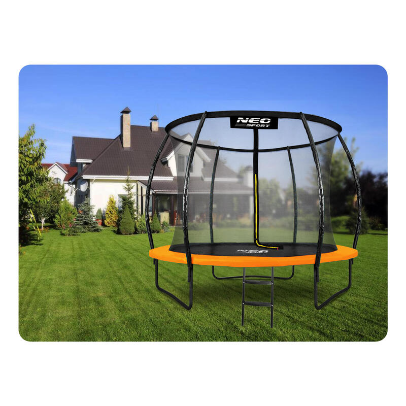 Trampolina ogrodowa Neo-Sport NS-08C201 Circle 252cm/8ft z siatką wewnętrzną