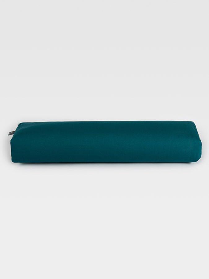 Yoga Studio EU Pranayama Recron Meditation Bolster - Teal 3/4