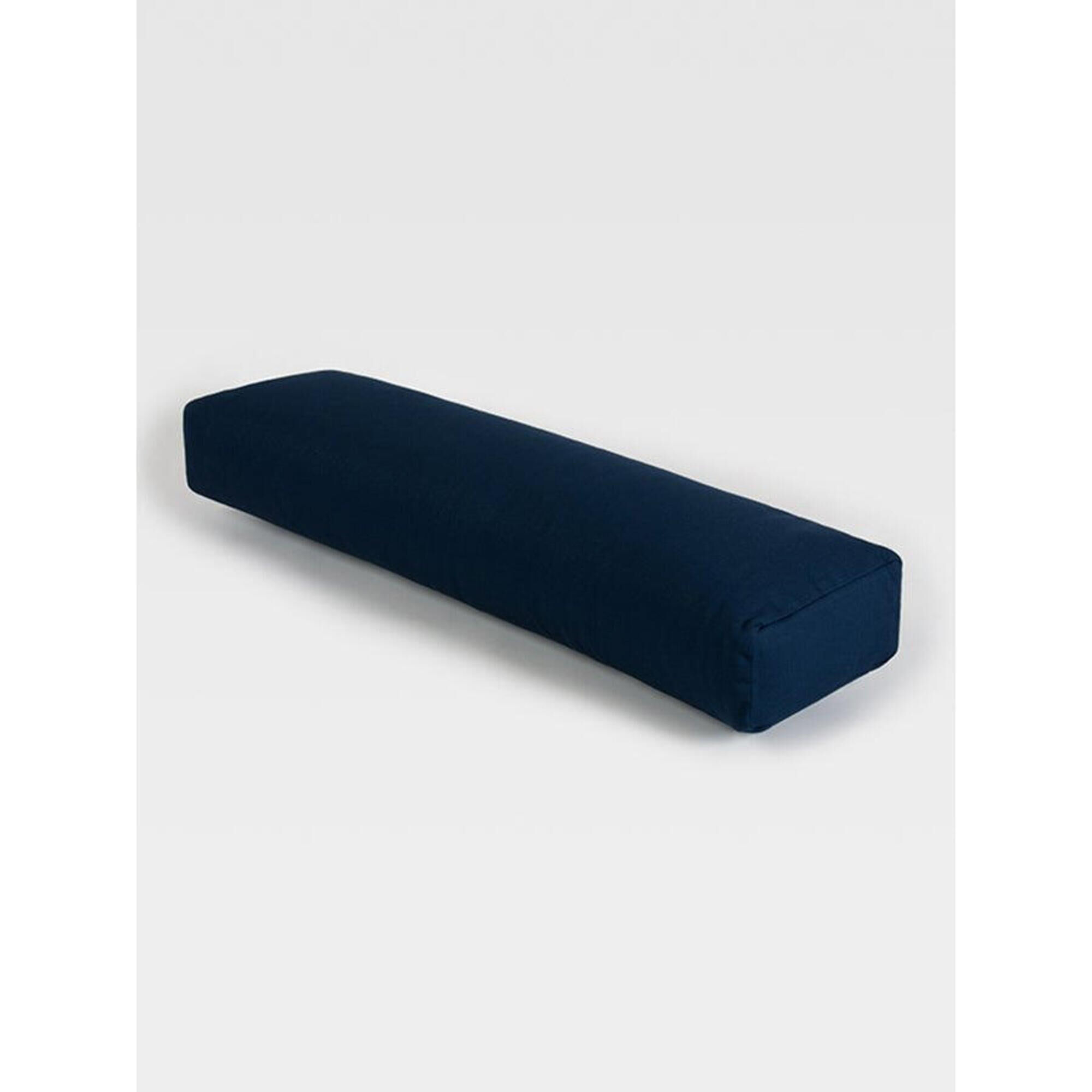 YOGA STUDIO Yoga Studio EU Pranayama Recron Meditation Bolster - Navy Blue