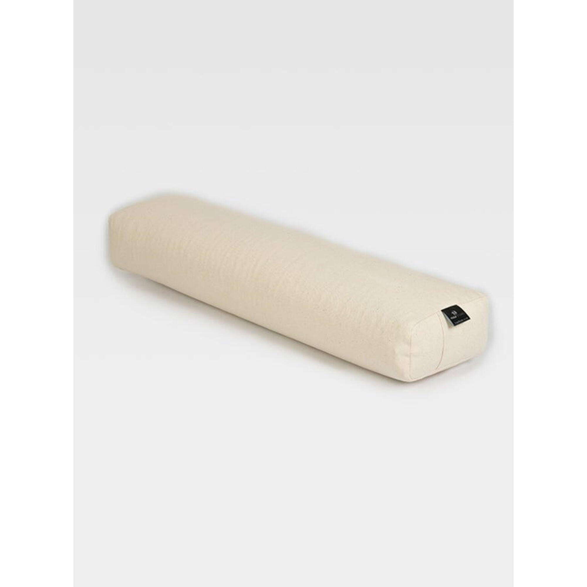 YOGA STUDIO Yoga Studio EU Pranayama Buckwheat Meditation Bolster - Ecru