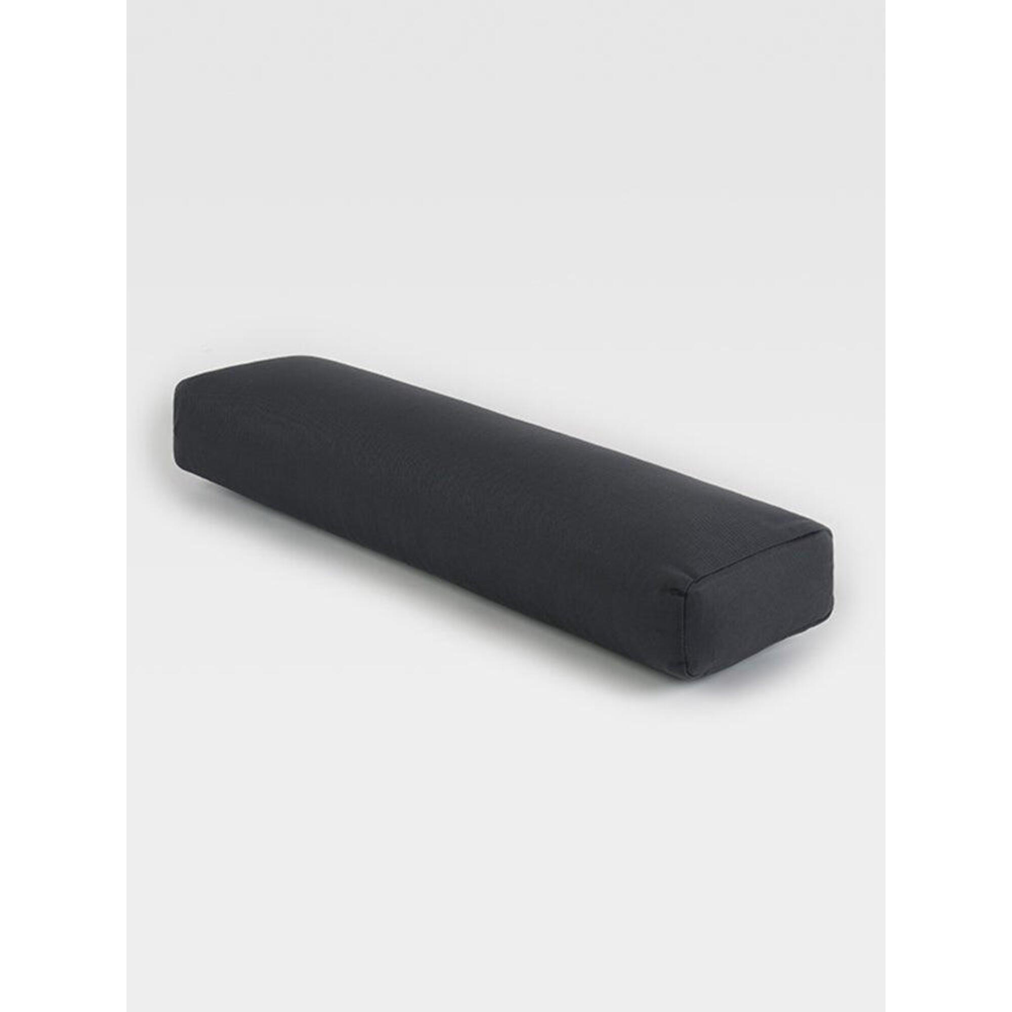 Yoga Studio EU Pranayama Recron Meditation Bolster - Grey 1/4