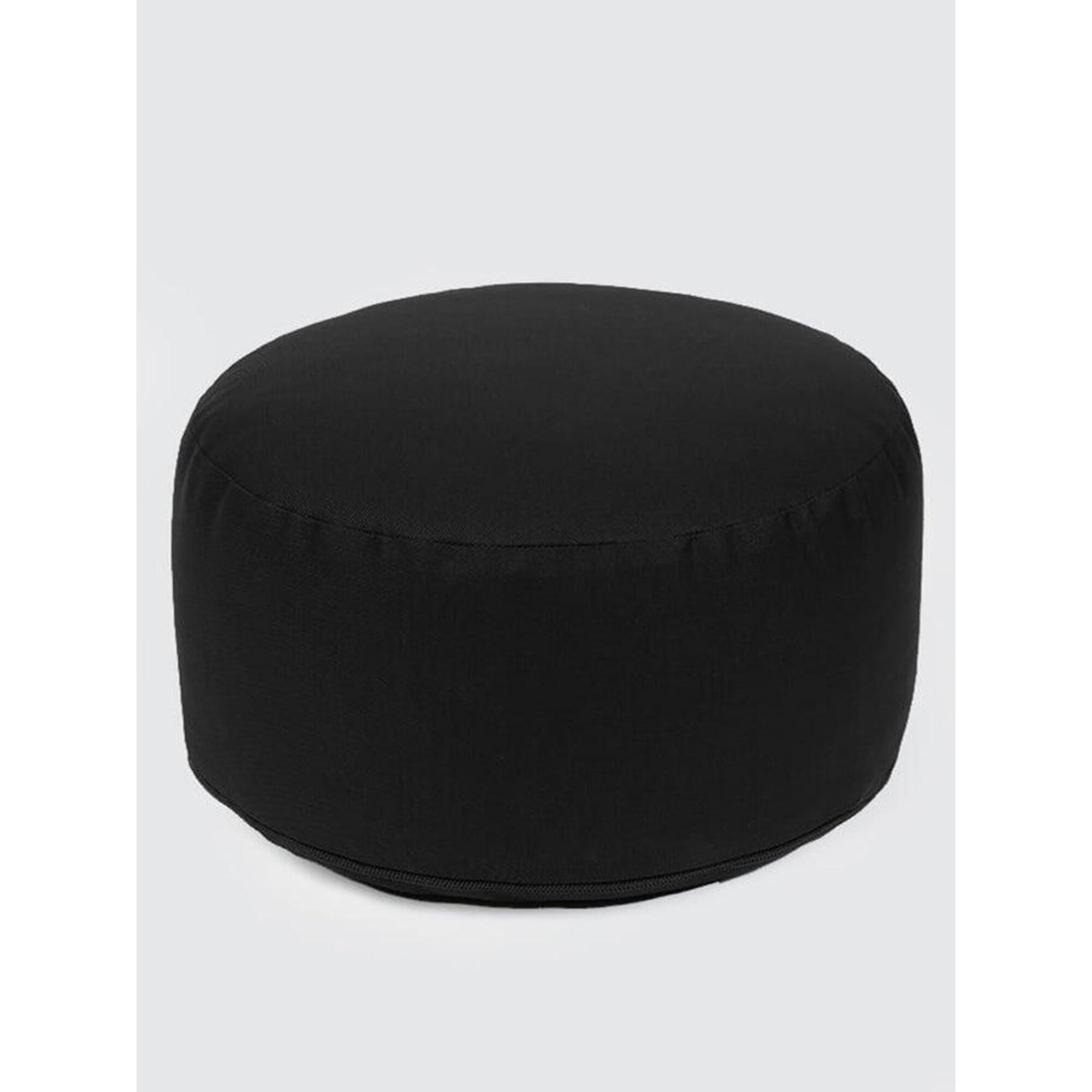 Yoga Studio Cylinder Meditation Cushion - Black 2/3