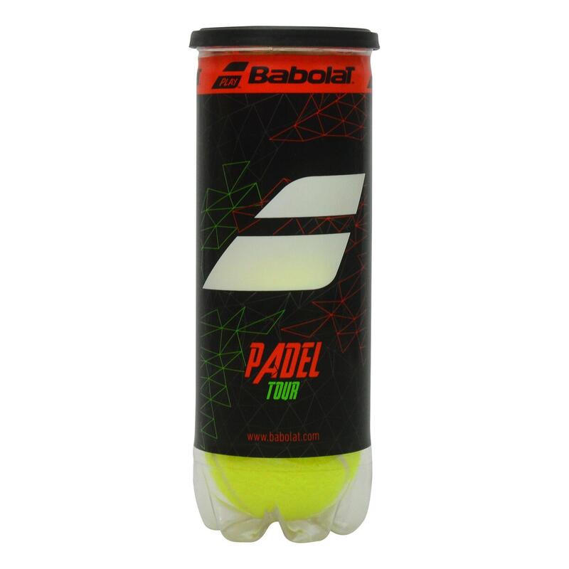 Boite de 3 balles de padel Babolat TOUR Balle de padel