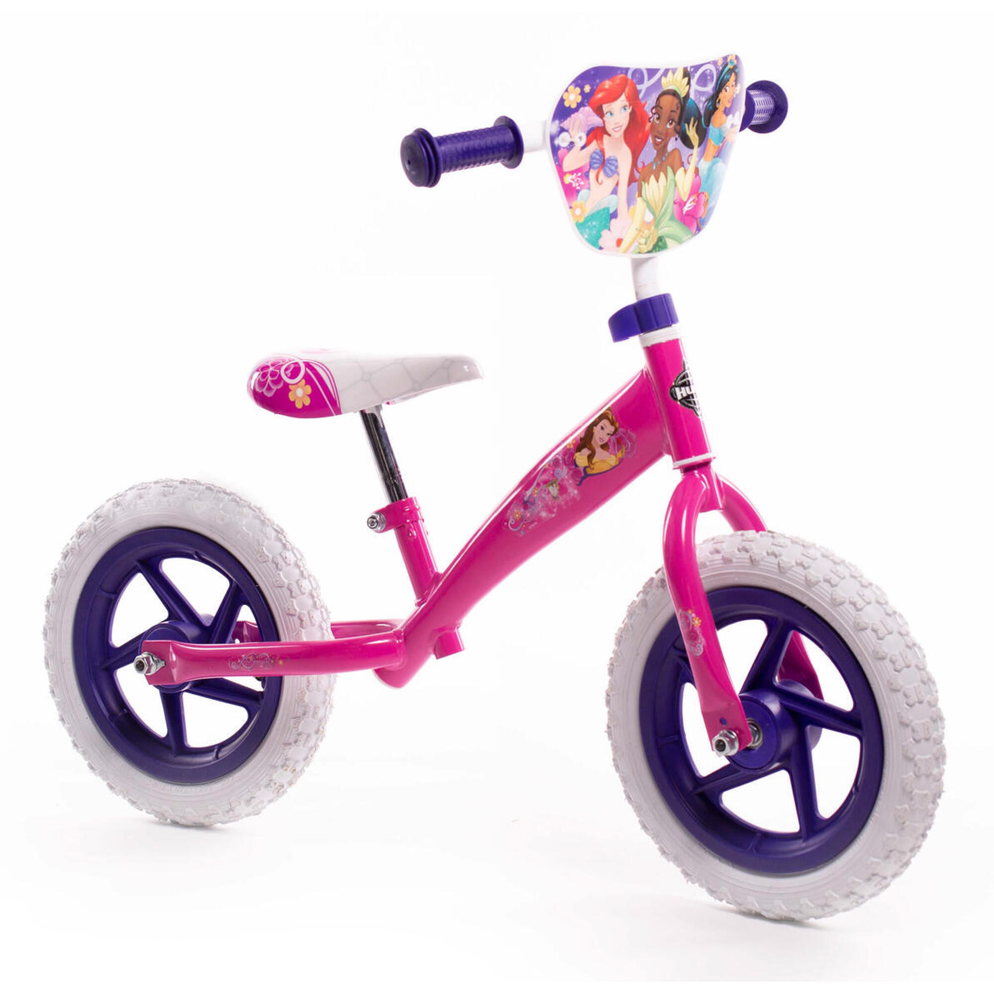 Huffy Disney Princess Balance Bike Pink 12 Inch Pink Toddler Bike For Girls 1/6