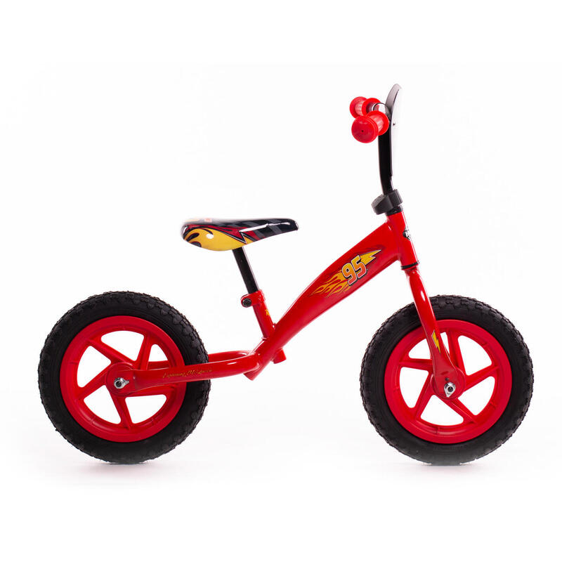 Huffy Disney Cars Loopfiets voor kinderen - 2-4 jaar - Lightning McQueen