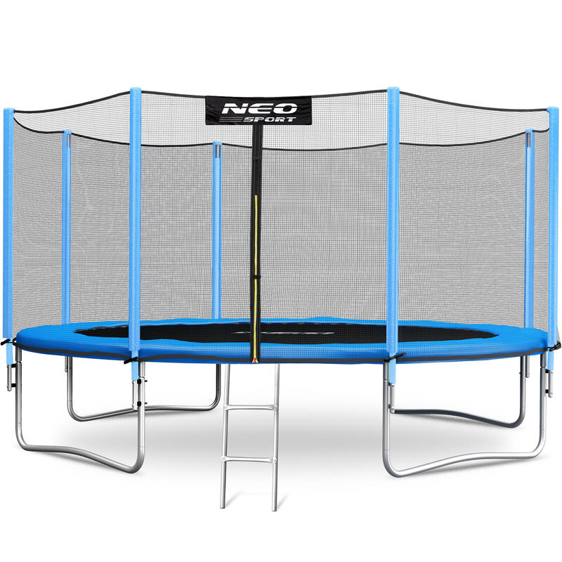 Trampolina ogrodowa Neo-Sport NS-14Z181 z siatką zewnętrzną i drabinką