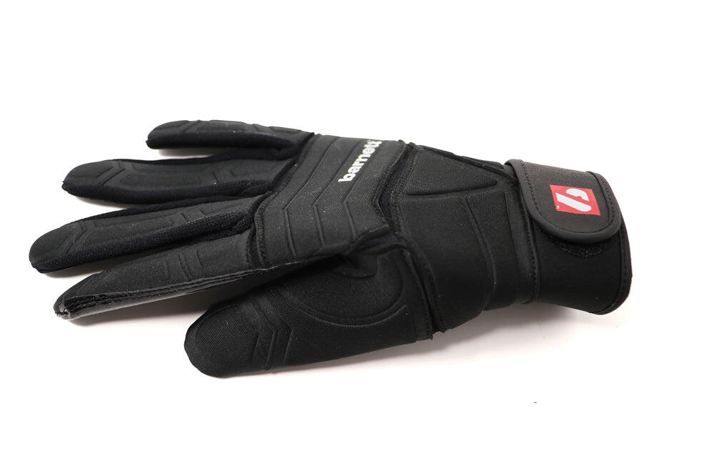  linemen pro american football gloves, OL,DL, Black FLG-03 5/5