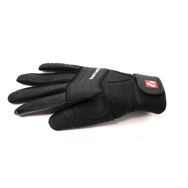 FLG-03 guantes de fútbol americano pro linemen, OL,DL, azul – barnettspain