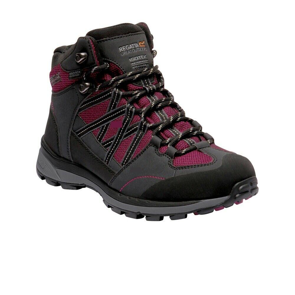 SAMARIS Women's hiking boots (Dark red)