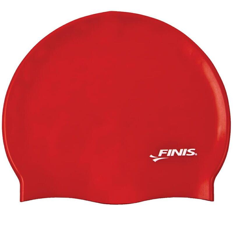 FINIS SILICONE CAP szilikon úszósapka (PIROS)