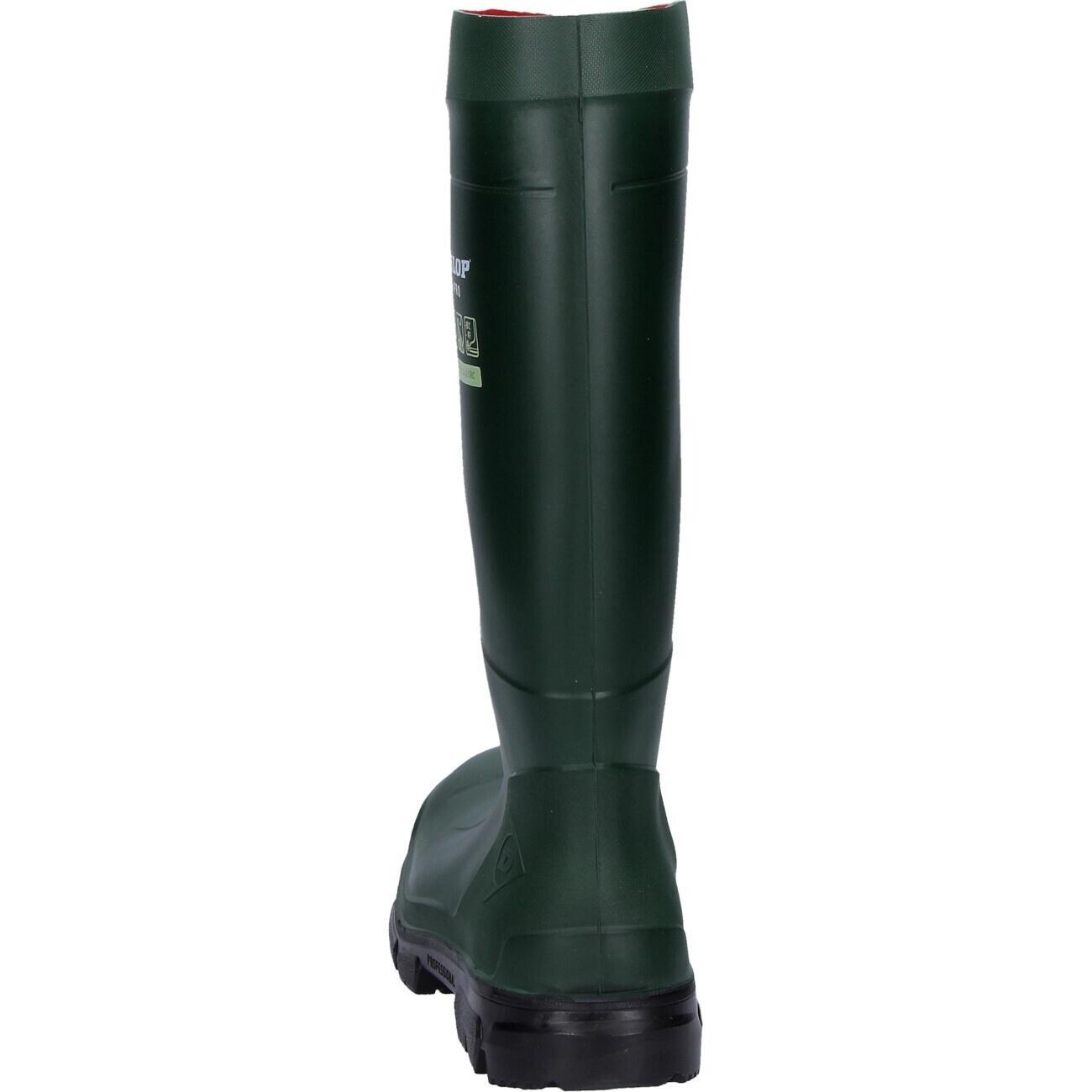 Unisex Adult Purofort FieldPRO Wellington Boots (Green/Black) 2/4