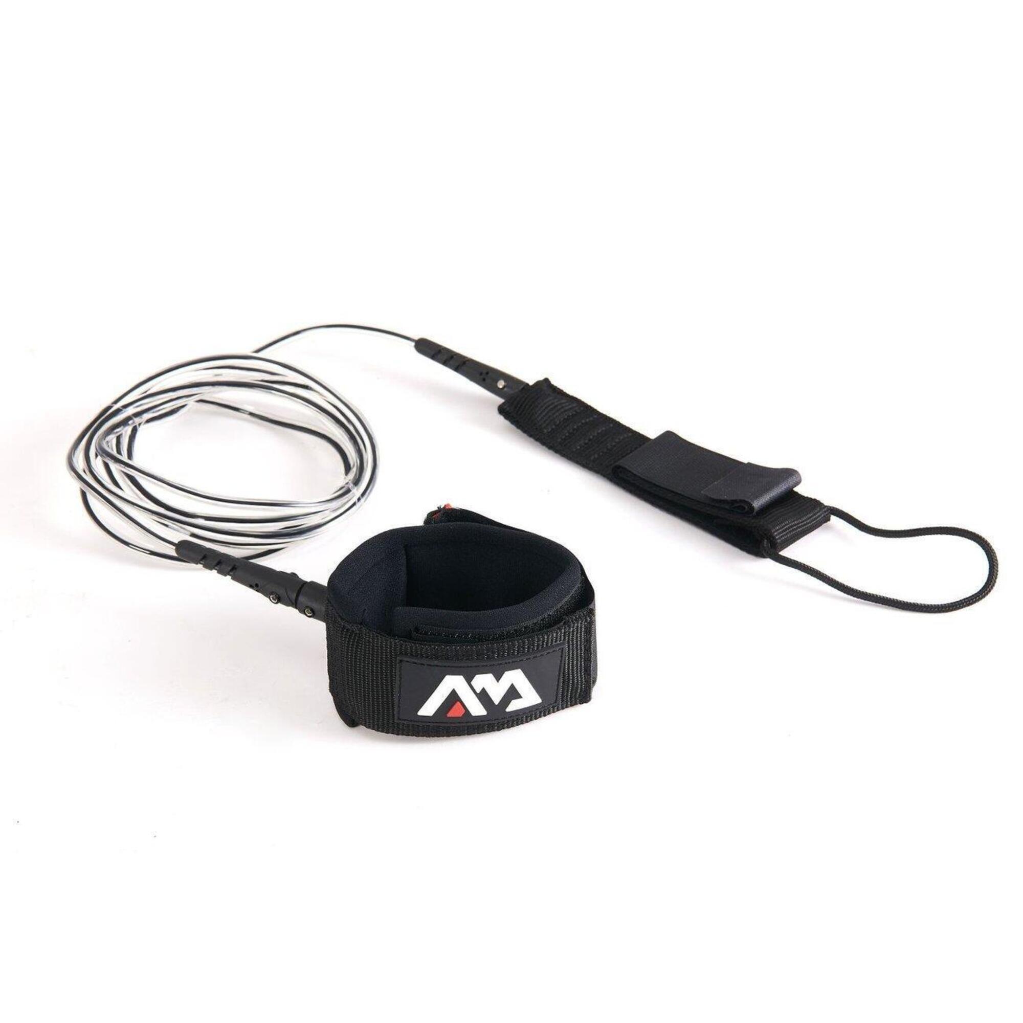 AQUA MARINA Aqua Marina Deluxe Straight SURF Safety Leash for Stand Up Paddle Board - 9'/6mm