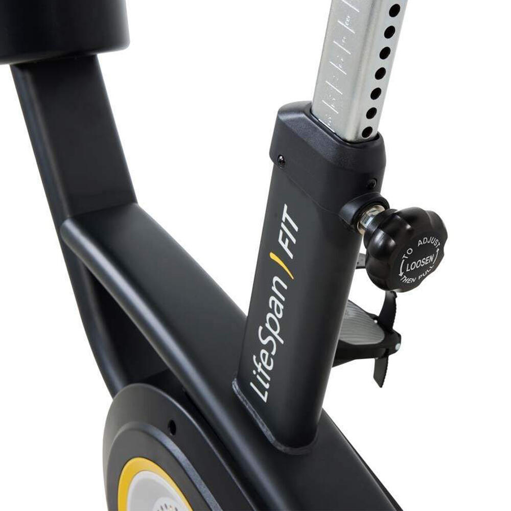 LifeSpan Fitness Light-Commercial Upright Bike C5i Self-Generating 7/7