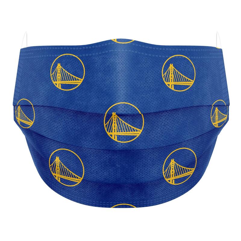 [Co.Protect] NBA Mask - Golden State Warriors - Disposable Mask (2 Designs x 5)