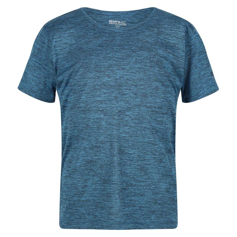Fingal Edition wandel-T-shirt met korte mouwen voor kinderen - Blauw
