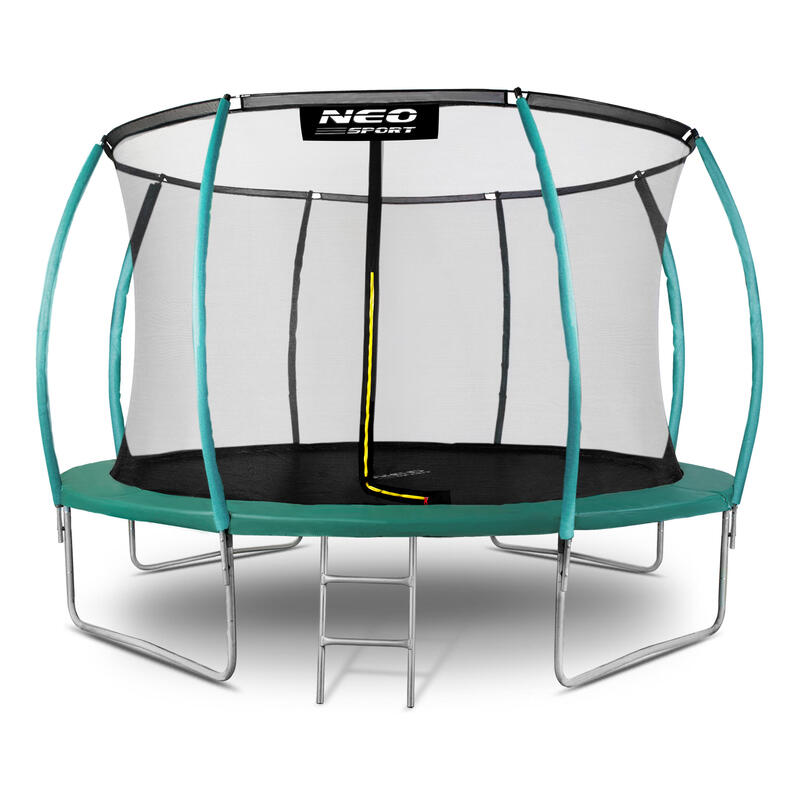 Trampolina ogrodowa Neo-Sport  NS-14C181 Circle 14ft/435 z siatką wewnętrzną