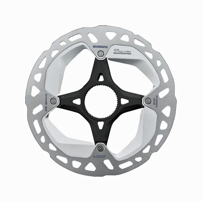 Rotores de travão de bicicleta RT-MT800 Ice Technologies Freeza prata