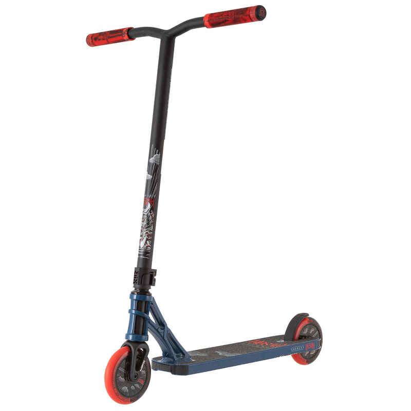 Stunt Scooter Freestyle Roller MGP Madd Gear MGX Pro Charley Dyson blau - rot
