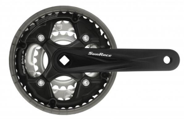 Sunrace Triple Front Chainset M500 9 speed 5/5